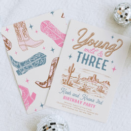 Junggeburt, Wild und drei Western Einladung zum Ge