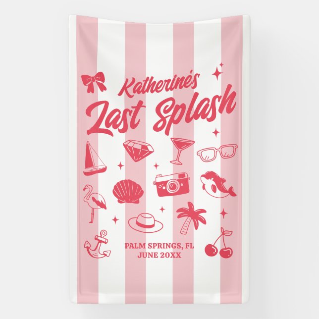 Junggeselinnen-Abschied am Strand - der letzte Spl Banner (Vertikal)