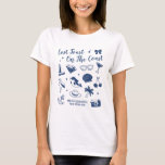 Junggeselinnen-Abschied am Strand T-Shirt<br><div class="desc">Lassen Sie sich mit diesem atemberaubenden Junggeselinnen-Abschied am Strand, personalisierten T - Shirt, von Ihrem bevorstehenden Junggeselinnen-Abschied verwöhnen. Ob Sie einen Badeurlaub, einen Mädchenurlaub oder einen Junggeselinnen-Abschied der besten Freunde verbringen möchten, diese T - Shirt sind die perfekte Ergänzung zu Ihrem unvergesslichen Aufenthalt. Fügen Sie Ihrem Junggeselinnen-Abschied eine persönliche Touch...</div>