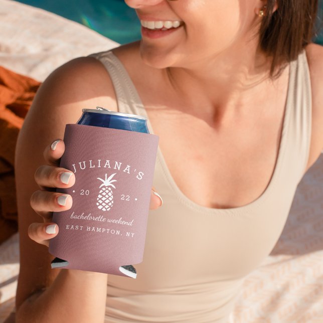 Junggeselinnen-Abschied Ananas | PERSONALISIERT Dosenkühler (Von Creator hochgeladen)