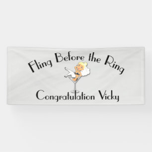 Junggeselinnen-Abschied Banner