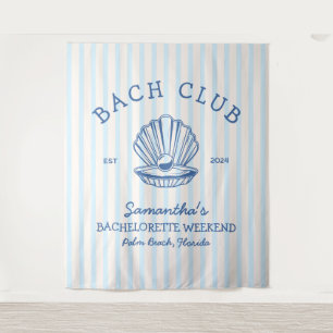 Junggeselinnen-Abschied Blue Beach Club Wandteppich