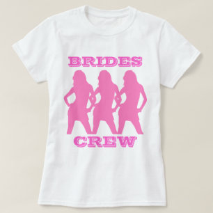 Junggeselinnen-Abschied Braut Crew T-Shirt