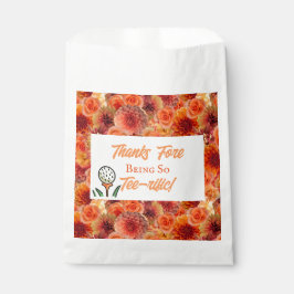 Junggeselinnen-Abschied Brautparty Golf Peach Oran Geschenktütchen