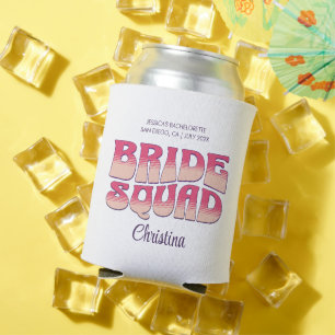 Junggeselinnen-Abschied Bride Squad Bridesmaid Hot Dosenkühler