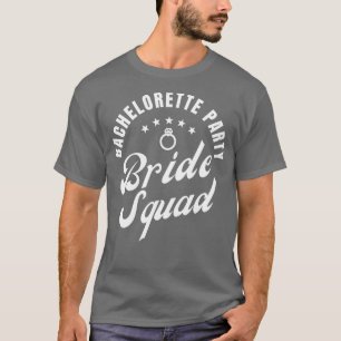 Junggeselinnen-Abschied Bride Squad T-Shirt