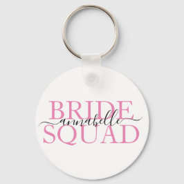 Junggeselinnen-Abschied Bridesmaid Bride Squad Schlüsselanhänger