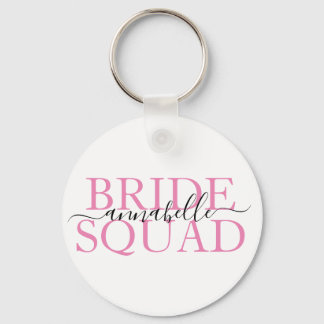 Junggeselinnen-Abschied Bridesmaid Bride Squad Schlüsselanhänger