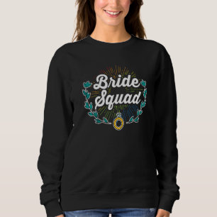 Junggeselinnen-Abschied Bridesmaids Matching Bride Sweatshirt