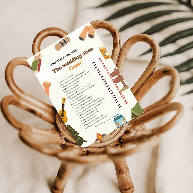 Junggeselinnen-Abschied Card für Hochzeitsschuh Ankündigung (Von Creator hochgeladen)