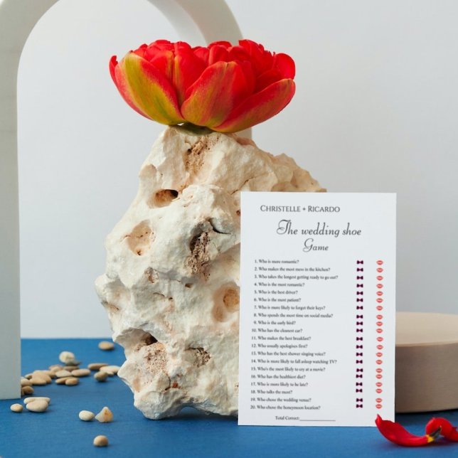 Junggeselinnen-Abschied Card für Hochzeitsschuh Ankündigung (Von Creator hochgeladen)