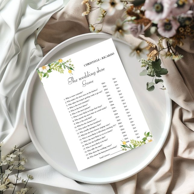 Junggeselinnen-Abschied Card für Hochzeitsschuh Ankündigung (Von Creator hochgeladen)