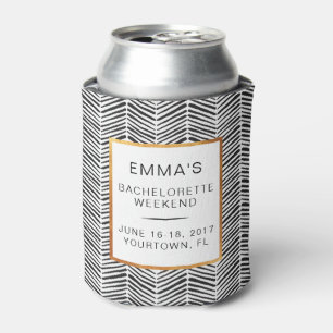 Junggeselinnen-Abschied Coozie Coolere Imitate Gol Dosenkühler