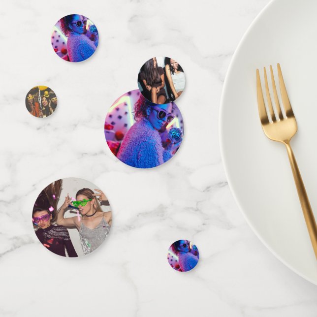 Junggeselinnen-Abschied Deco Fun 6 Foto Brautparty Konfetti (Gruppe)