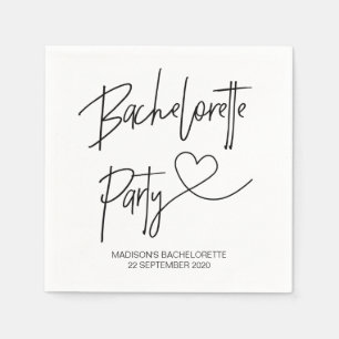 Junggeselinnen-Abschied Deco Napkin Set Serviette
