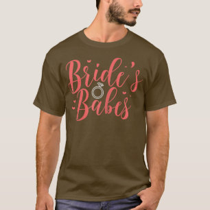 Junggeselinnen-Abschied der Babes Bridesmaid von W T-Shirt