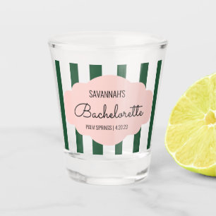 Junggeselinnen-Abschied der Truppen Beverly Hills Schnapsglas