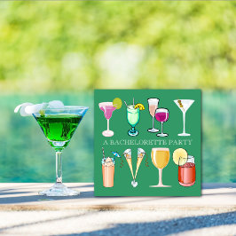 Junggeselinnen-Abschied Einladung