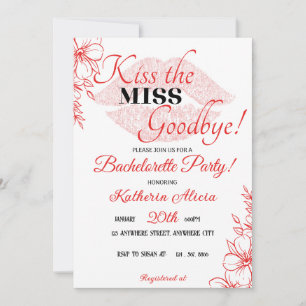 Junggeselinnen-Abschied Einladung