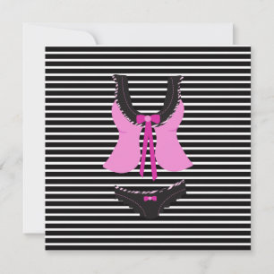 Junggeselinnen-Abschied Einladung