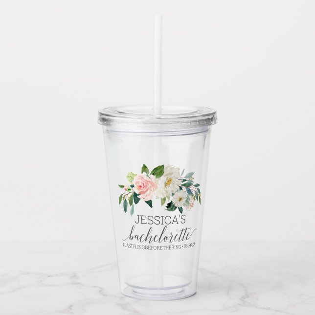 Junggeselinnen-Abschied Fevor Acrylic Tumbler Acryltrinkbecher (Vorderseite)