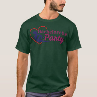 Junggeselinnen-Abschied Frauen im Herzen T-Shirt