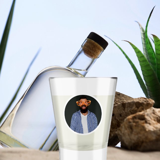 Junggeselinnen-Abschied Funny Grooms Gesichtsdekor Schnapsglas (Von Creator hochgeladen)