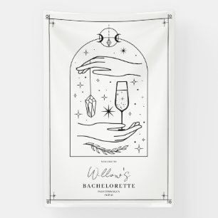 Junggeselinnen-Abschied für mystical Tarot Card Banner