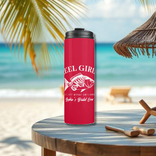 Junggeselinnen-Abschied Gifts-Rollen Girls Cherry Thermosbecher