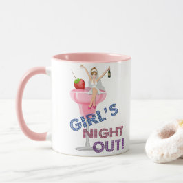 Junggeselinnen-Abschied Girl's Night Out Party Tasse
