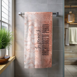 Junggeselinnen-Abschied Girl's Trip Weekend Rose G Strandtuch