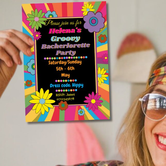 Junggeselinnen-Abschied Girls Wochenende Hochzeits Einladung (Von Creator hochgeladen)