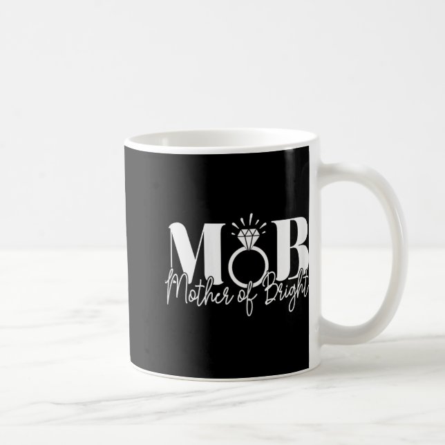 Junggeselinnen-Abschied Hochzeit Mama Mutter der B Kaffeetasse (Rechts)
