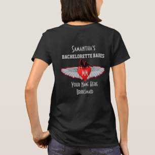 Junggeselinnen-Abschied im Bikerstil T-Shirt