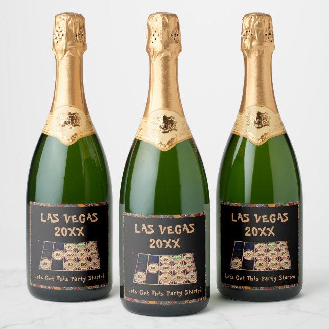 Junggeselinnen-Abschied in Las Vegas | Slotmaschin (Flaschen)