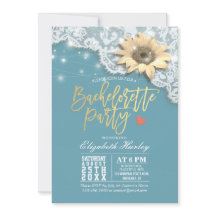 Junggeselinnen-Abschied Lace Sonnenblumen String L