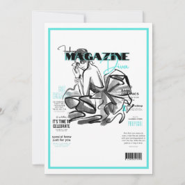 Junggeselinnen-Abschied Mode Diva Magazin Einladung