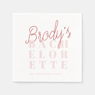 Junggeselinnen-Abschied Napkins - Brody Serviette