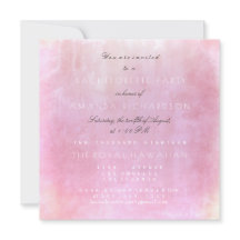 Junggeselinnen-Abschied Pink Powder Pastel Wasserf