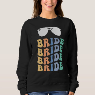 Junggeselinnen-Abschied Retro Bride Sweatshirt
