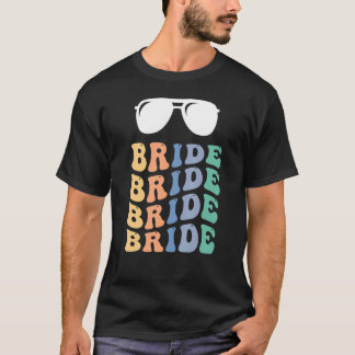 Junggeselinnen-Abschied Retro Bride T-Shirt