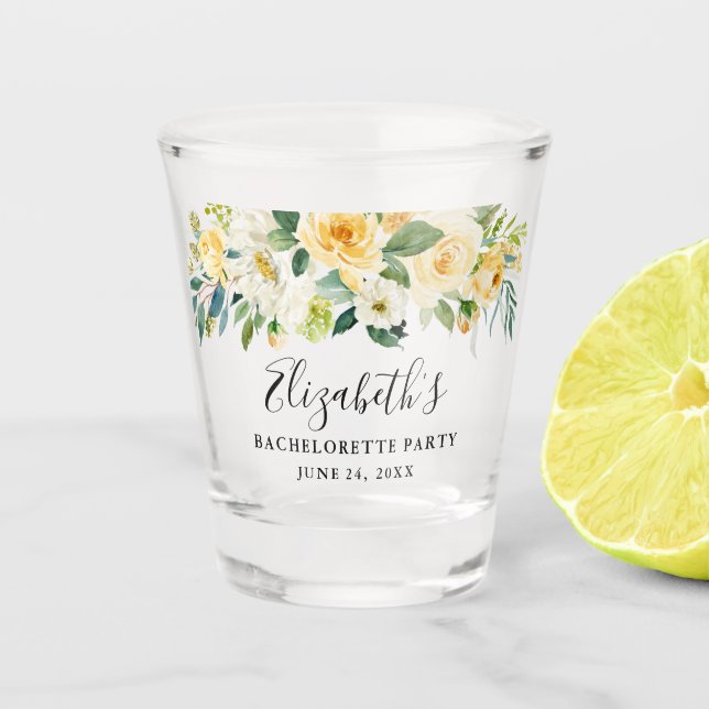 Junggeselinnen-Abschied Schnapsglas (Vorderseite)