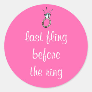 Junggeselinnen-Abschied Stickers