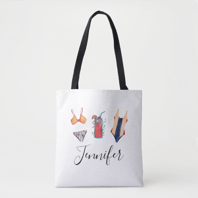 Junggeselinnen-Abschied Tote Bag (Vorderseite)