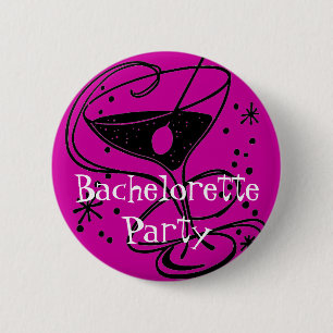 Junggeselinnen-Abschiedsknopf Button