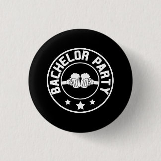 Junggeselle-Party Button