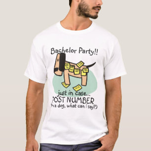 Junggeselle-Party-HundeT - Shirts und -geschenke