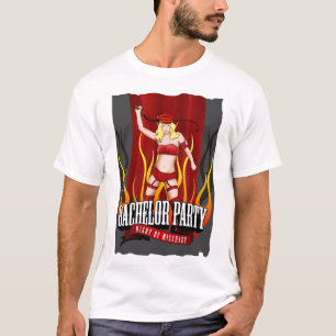 Junggeselle-Party - Nacht des Unfugs T-Shirt