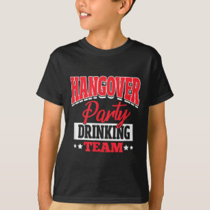 Junggesellen Junggesellinnen-Party Kater-Party Tri T-Shirt
