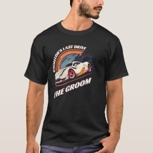 Junggesellen letzte Fahrt 12  Auto  Junggesellenab T-Shirt